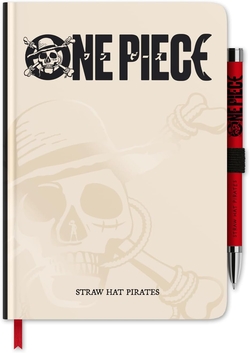 CUADERNO PREMIUM A5 CON BOLIGRAFO PROYECTOR ONE PIECE NETFL
