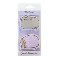 PUSHEEN MOMENTS JUMBO ERASERS BLISTER PACK