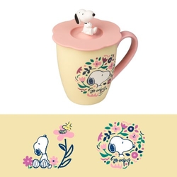 TAZA PREMIUM AMB TAPA SNOOPY
