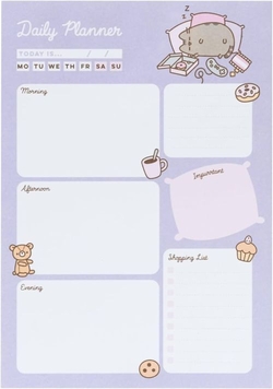BLOCO NOTAS ESCRITORIO PUSHEEN MOMENTS