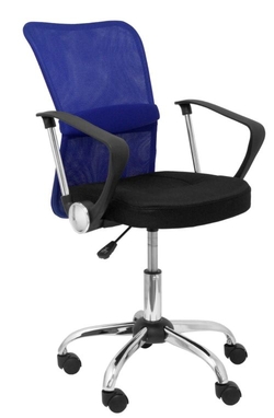 CHAISE INFANTIL CARDENETE RESPALDO MALLA BLEU ASIENTO NOIR