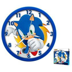 Reloj Pared Sonic The Hedgehog