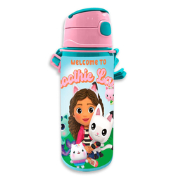 Cantimplora Aluminio La Casa De Muñecas De Gabby 600Ml