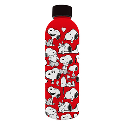 Botella Suave Acero Inoxidable Snoopy Peanuts 800Ml