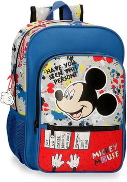 ADAPTABLE BACKPACK MICKEY MOUSE COLOR MAYHEM 30X38X12CM
