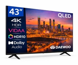 Daewoo 43Vb56Qv / Televisor Smart Tv 43 Qled Uhd 4K Hdr Vid