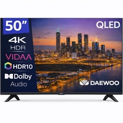 Tv Daewoo 50 Pulgadas Qled 4K Uhd - 50Vb56Qv - Smart Tv