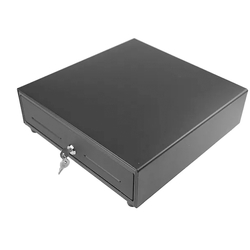 Cajon Portamonedas Mustek 41Cm Negro Guias Metalicas
