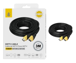 Jc Nb1453 Negro / Cable Hdmi, Macho A Macho, 3M