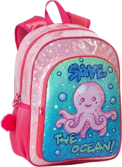 MOCHILA PRIMARIA SAVE THE OCEAN