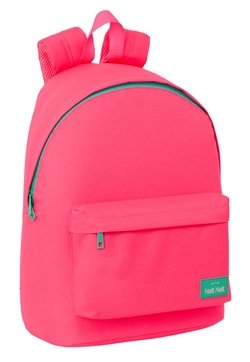MOTXILA PORTATIL 14,1 NAIT NAIT ROSA FLUOR 31X41X16CM