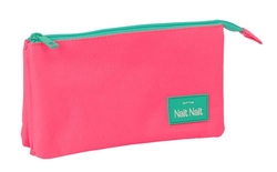 ETUI TRIPLE NAIT NAIT ROSA FLUOR 22X12X3CM