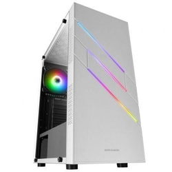 Caja Gaming Semitorre Mars Gaming Mcu3/ Blanca