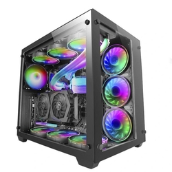 Mars Gaming Caja E-Atx Mcv3 Premium Xxl Black