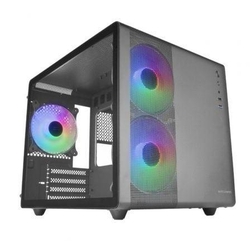 Caja Compacta Microatx Tacens Mars Gaming Mc400 Black Fronta