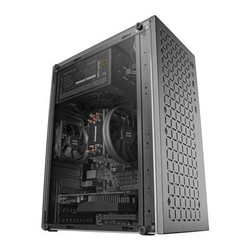 Caja Compacta Microatx Mars Gaming Mc-1000 Black Frontal Met