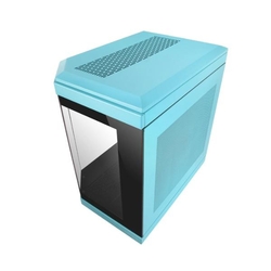 Caja Atx Semitorre Gaming Mars Gaming Mc3T Color Azul Vista
