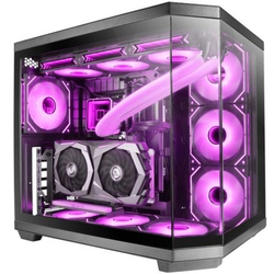 Caja Gaming Semitorre Mars Gaming Mc-3Tcore/ Negra