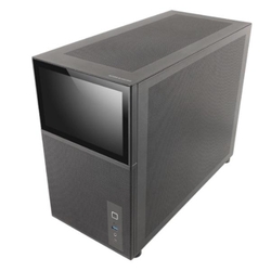 Caja Microatx Gaming Mars Gaming Mc-Lcd Negra Con Pantalla I