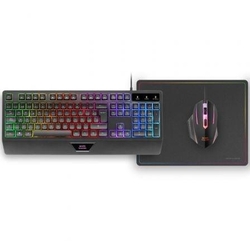 Pack Gaming Mars Gaming Mcp124/ Teclado H-Mech + Ratón Opti
