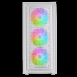 Caja Atx Semitorre Gaming Mars Gaming Mcairw Frontal Blanco