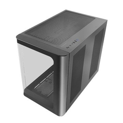 Caja Microatx Gaming Mars Gaming Mcfusionm Cristal Curvado G