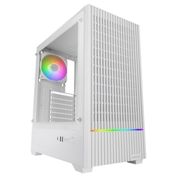 Caja Ordenador Mars Gaming Mc - Quantum Atx Argb Cristal Tem