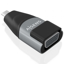 Adaptador Usb Tipo-C Aisens A109-0863/ Usb Tipo-C Macho/ Vga