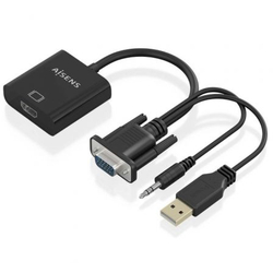 Cable Conversor Aisens A115-0872 Svga Macho Usb Macho/ Jack