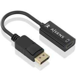 Cable Conversor Aisens A125-0905/ Displayport Macho Hdmi Hem