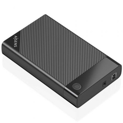 Caja Externa Para Disco Duro De 2.5 Aisens Ase-3529B/ Usb 3
