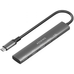 Docking Usb Tipo-C Aisens Asuc-5P022-Gr/ 1Xhdmi/ 2Xusb/ 1Xus