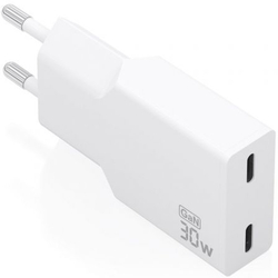 Cargador De Pared Gan Aisens A110-1003/ 2Xusb Tipo-C/ 30W/ B