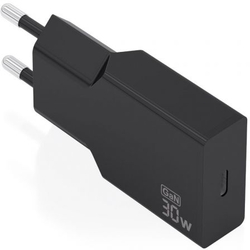 Cargador De Pared Gan Aisens A110-1004/ 1Xusb Tipo-C/ 30W/ N