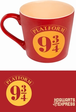 TAZA PREMIUM HARRY POTTER PLATAFORMA 9 3/4