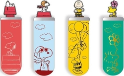 SET DE 4 MARCAPAGINAS SNOOPY