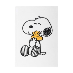 CADERNO PREMIUM A5 CAPA FELPA SNOOPY