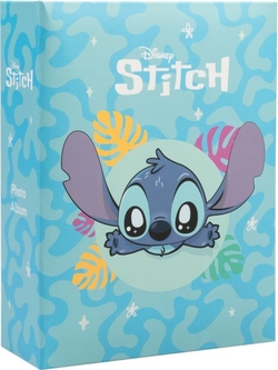 ALBUM DE FOTOS 100 BOLSILLOS 10X15CM DISNEY STITCH