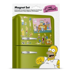 SET DE IMANES TROQUELADOS THE SIMPSONS FAMILIA