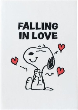 CADERNO PREMIUM A5 CAPA FELPA SNOOPY LOVE COLLECTION
