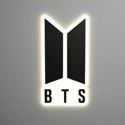 Lampara Logo Bts