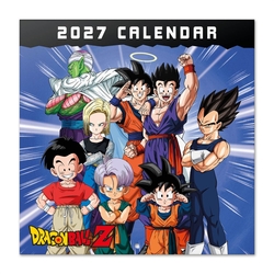 CALENDARIO PARED 2027 DRAGON BALL 30X30CM