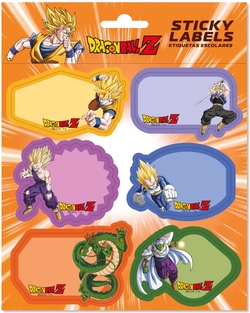 BLISTER ETIQUETAS ADESIVAS PREMIUM DRAGON BALL