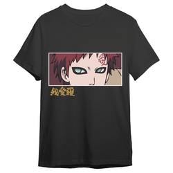 Camiseta Gaara Eyes Naruto Shippuden Adulto