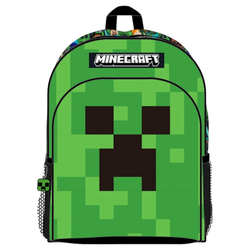 Mochila Face Minecraft 42Cm