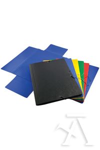 PACK/5 CAPA A3 BORRACHAS E ABAS CARTÃO COMPACTO CORES S.