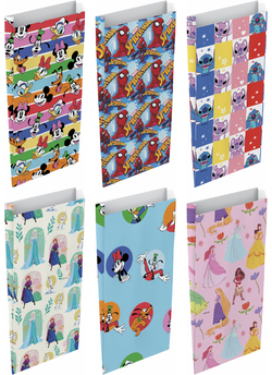 PACK/12 ENVELOPE SACO PAPEL KRAFT COR KRAFT 20X6X35CM M SURT