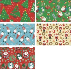 EXP 30 ROULEAUX PAPIER PRÉSENT NOËL 70X1000CM