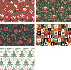EXP 50 ROULEAUX PAPIER PRÉSENT NOËL 70X200CM