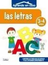 Las letras de 3-4 años